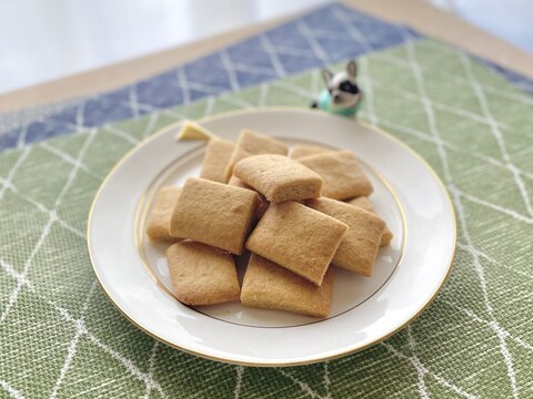 米粉とオートミールで作る♡メイプル風味クッキー